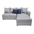 thumbnail image 1 of Sala Esquinera Modular Orlando EL BAZAR STORE Plata 200x160 cm Lino nacional, 1 of 5