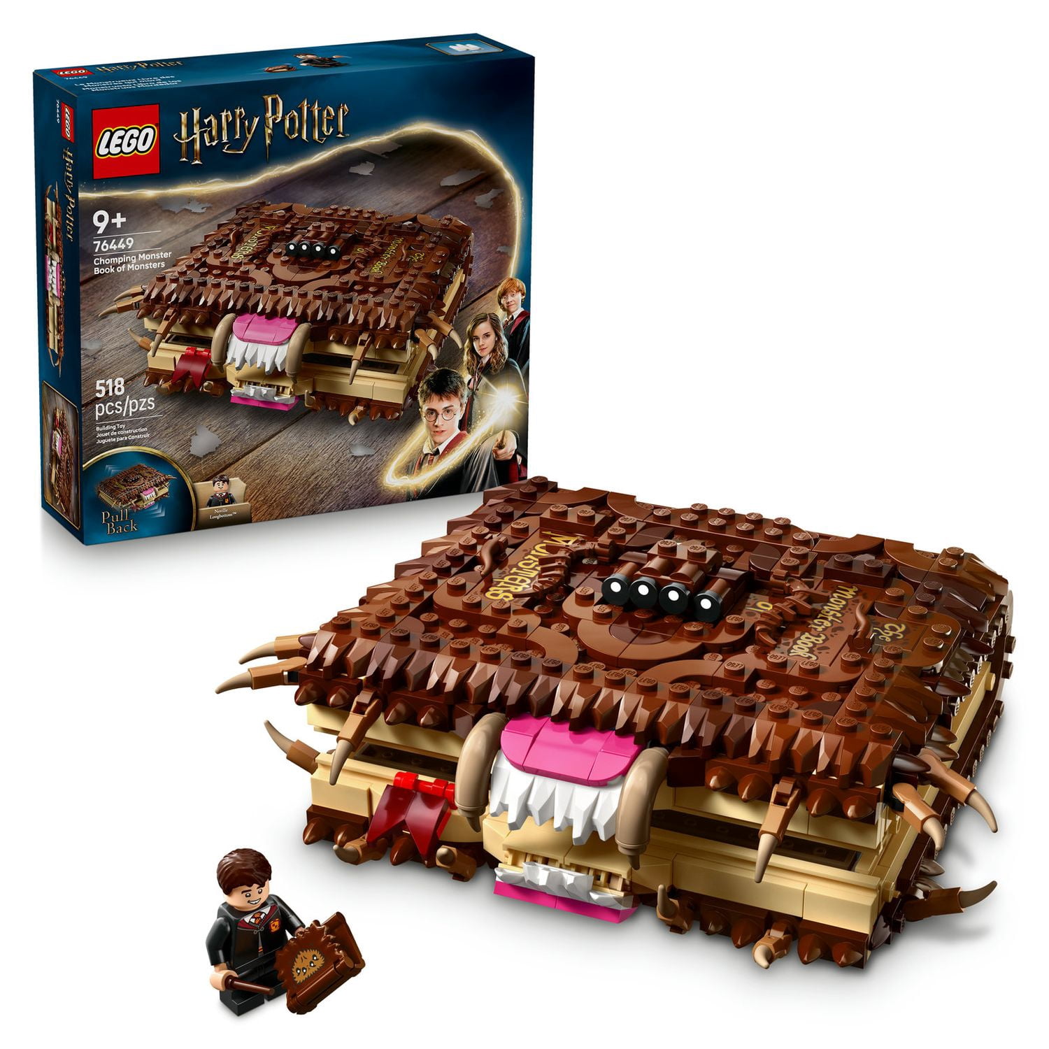 Set LEGO Harry Potter Monstruoso Libro de los Monstruos Mordedor