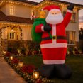 thumbnail image 1 of Inflable de Navidad Navideño SANTA CLAUS Artego MEGA gigante con led 4m, 1 of 8