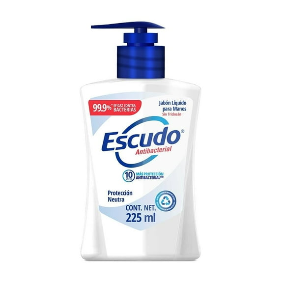 Jabón líquido para manos Escudo antibacterial protección neutra 225 ml