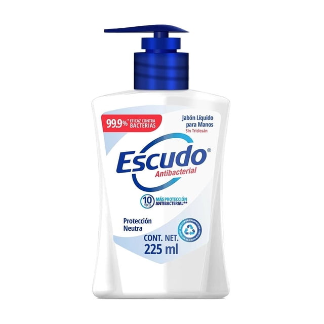 Jabón líquido para manos Escudo antibacterial protección neutra 225 ml