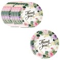 thumbnail image 2 of Set de platos y servilletas desechables de papel Autumn Harvest - 10 platos, 20 servilletas, patrón floral otoñal para la cena y decoración de fiestas de Acción de Gracias, 2 of 6
