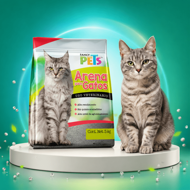Arena P/Gato 3 Kg Fancy Pets 3 kg