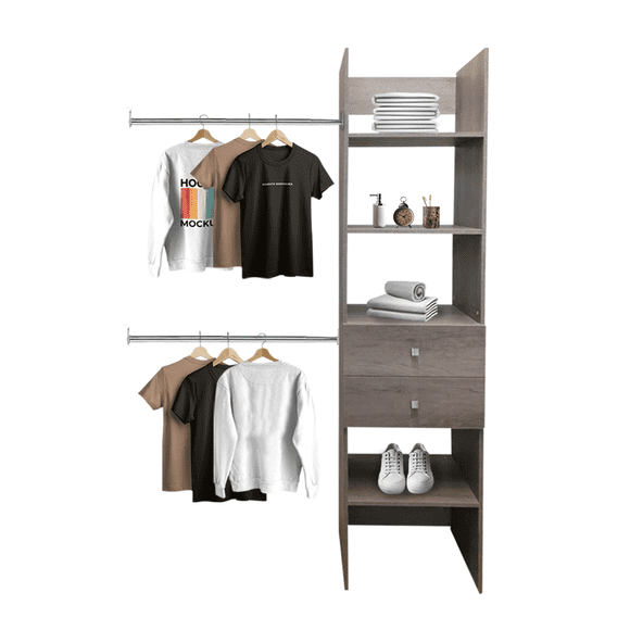 Closet Verona Cajonera Premium Ajustable DECOMOBIL CA-CLO-03