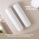 thumbnail image 2 of Cojín Para Cama de Masajes Cilíndrico Blanco + Funda Removible Blanca – Stefano Zanni, 2 of 7