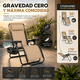 thumbnail image 3 of Silla Camastro Reclinable CJR Gravedad 0 Plegable Jardin Playa Cafe, 3 of 10