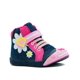 thumbnail image 5 of Tenis Bota Bubble Gummers Taiwan Para Niña Mezclilla/Fiusha fucsia 12, 5 of 7