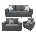 thumbnail image 1 of Sala Modular 3-2-1 El Bazar Store Miami Gris Oxford, Sofa, Love seat y sillon, 1 of 8