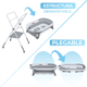 thumbnail image 5 of Bañera Dodo Baby Brisa Con Base Plegable Y Termómetro Digital Gris, 5 of 9