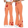 thumbnail image 2 of TaTaai Women's Loose Comfortable Flared Wide Leg Yoga Pants Fashion Casual Sports Fitness Trousers Soft Breathable All Match Daily Wear Gift, 2 of 7