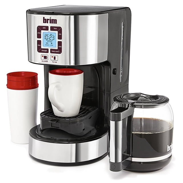 Cafetera Programable BRIM 12 Tazas CM105