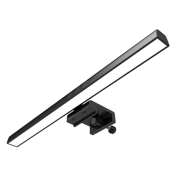 Luz de monitor de computadora Luz de pantalla de atenuación USB Lámpara de tarea LED de lectura electrónica, Luz de lectura de brillo ajustable
