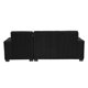 thumbnail image 4 of Sofá Love Chaise Derecho en L Eros 3 Plazas Negro para Sala, 4 of 8