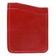 thumbnail image 4 of Tarjetero Vertical Unisex Piel Genuina Pull Up Compacto rojo, 4 of 6