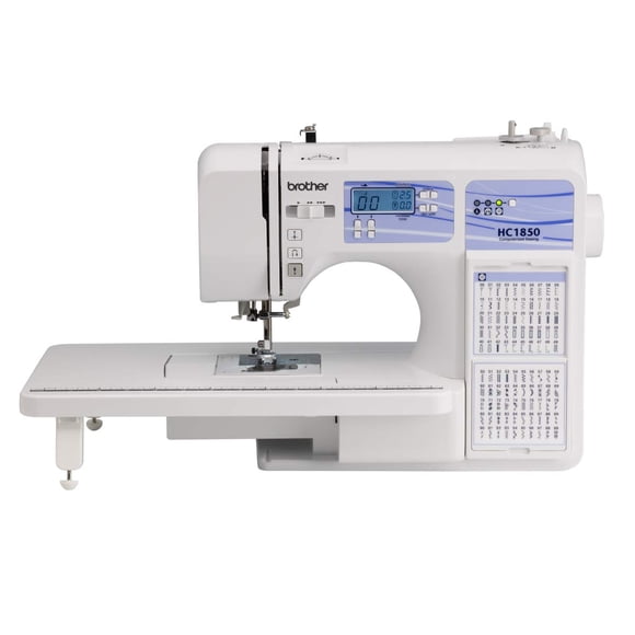 Máquina de coser y acolchar Brother HC1850 185 Stitches LCD
