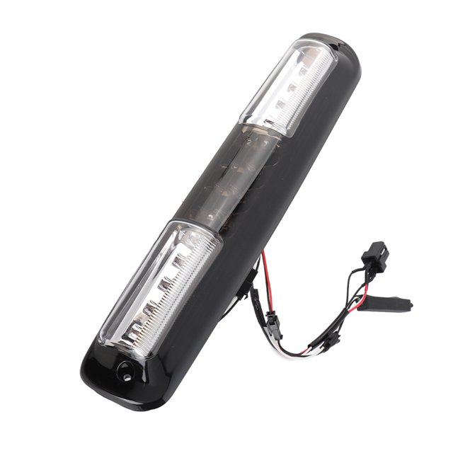 M Buder Tercera Luz de Freno LED de Montaje Alto Trasera Compatible con Chevy Silverado GMC Sierra 1500 2500 3500 1999-2006 (39 cm / 15.3 in) - Color Negro