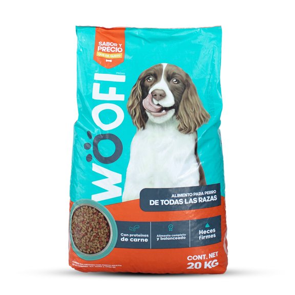 Alimento Woofi Para Perro Adulto 20kg