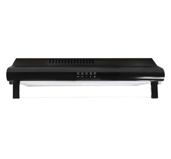Campana Extractora Básica SUPRA De Acero Negro Mate 60 Cm CB-60-BLACK