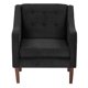 thumbnail image 1 of Sillón Milton 1 Plaza Negro, 1 of 9