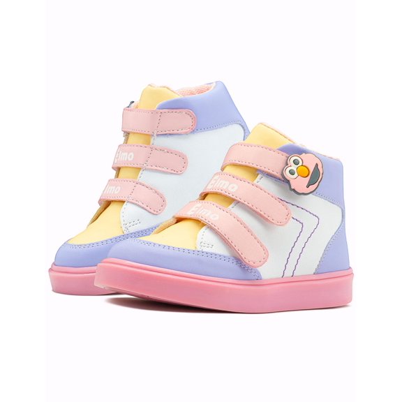 Tenis Bota Para Niña Karsten Plaza Sesamo Antiderrapante rosa 18