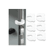 thumbnail image 1 of 6pzs Protector Pellizcos Contra Niños Dedos Seguridad Xtellar blanco, 1 of 4