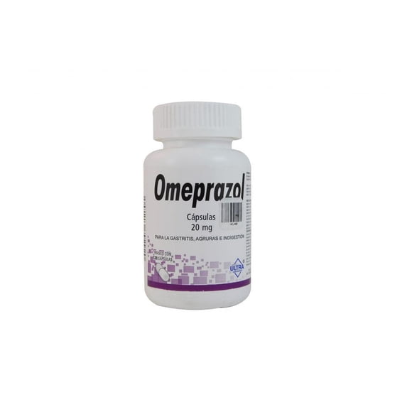 Omeprazol 20 mg Frasco Con 120 Cápsulas