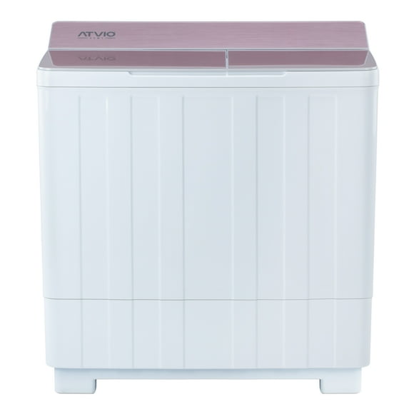 Lavadora Atvio Semiautomática Doble Tina 18 Kg Blanca