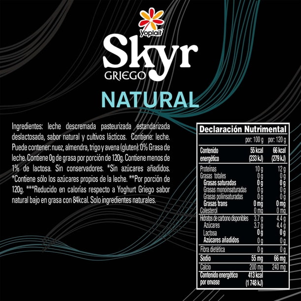 Imagen 2 de Yoghurt Yoplait griego skyr batido natural 750 g