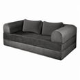 thumbnail image 1 of SOFA CAMA TEDDY KING SIZE SMOOTH CHARCOAL, 1 of 10