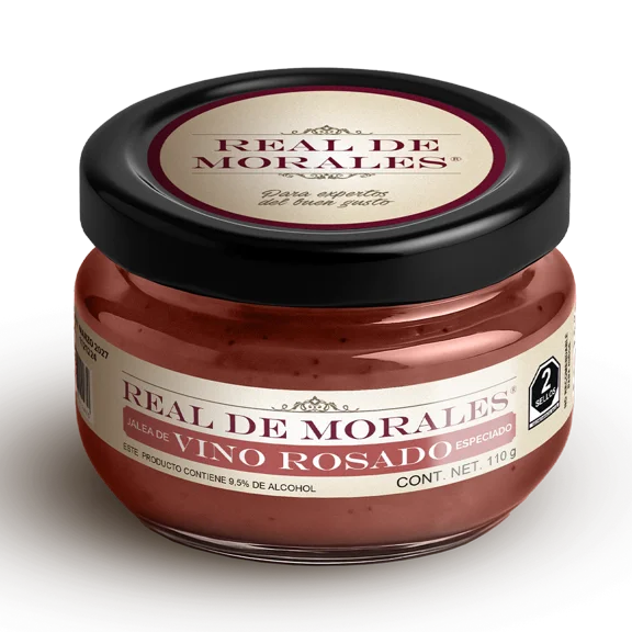 Jalea De Vino Rosado Especiada Con Clavo Real De Morales 110 G