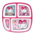 thumbnail image 1 of Plato Fun Kids con Divisiones Hello Kitty 23 cm, 1 of 2