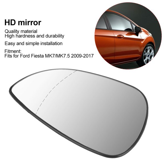 Espejo Retrovisor de Cristal, Espejo Retrovisor de Puerta Con Calefacción Eléctrica, Apto Para Mk7 Mk7.5 2009 A 2017
