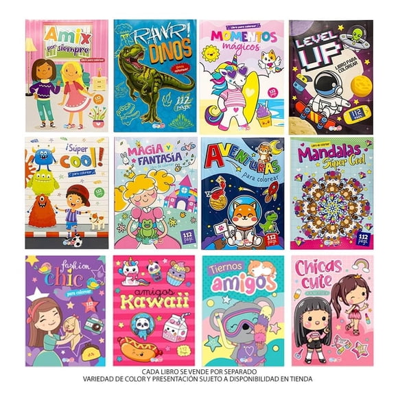 Libro Colorear Prichos Dreams Art BCDAR3818 Varios modelos, 1 Pieza