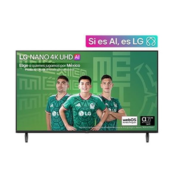 TELEVISOR LG MODELO 43NU800BPSC UHD/SMART/WEBOS