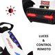 thumbnail image 2 of Montable Electrico Go Kart para Niños Largo Ajustable Luz 12v - Blanco, 2 of 8