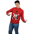 thumbnail image 1 of Suéter navideño ugly pingüinos para hombre Rev Sueter cerrado cuello redondo tejido, 1 of 4