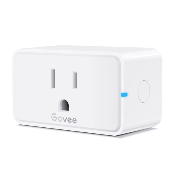 Enchufe inteligente Govee, 15 A, WiFi y Bluetooth, funciona con Alexa, paquete de 1