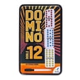thumbnail image 3 of Juego de fichas Novelty dominó doble 12 con 91 fichas jumbo y estuche metálico, 3 of 4