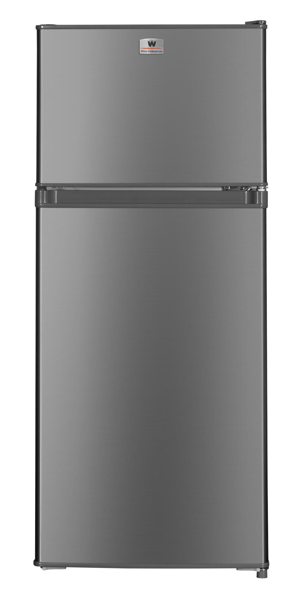 White Westinghouse Refrigerador Frigobar 4.4 pies 125L Modelo WWCR44125LHS Top Mount Control mecánico de temperatura Puerta reversible y Luz interior Condensador interno Pata ajustable