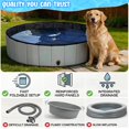 thumbnail image 4 of Piscina Plegable para Perros Bamda 100 cm Gris – Tipo Piscina Infantil, 4 of 9