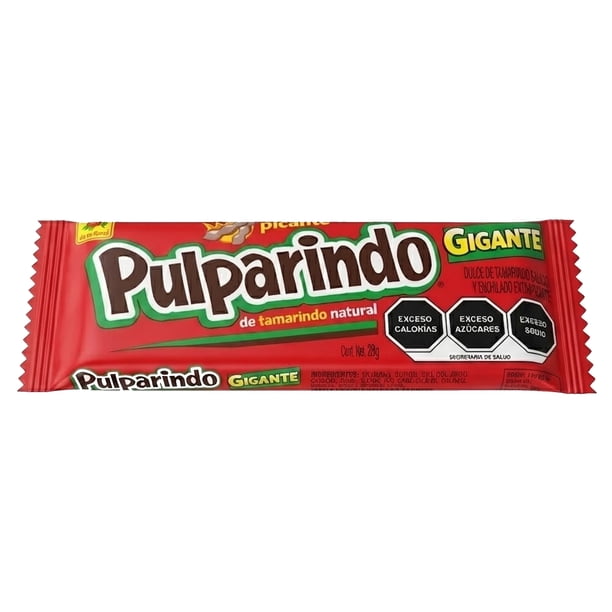 Imagen 3 de Dulce de tamarindo De la Rosa Pulparindo Extrapicante 28 g