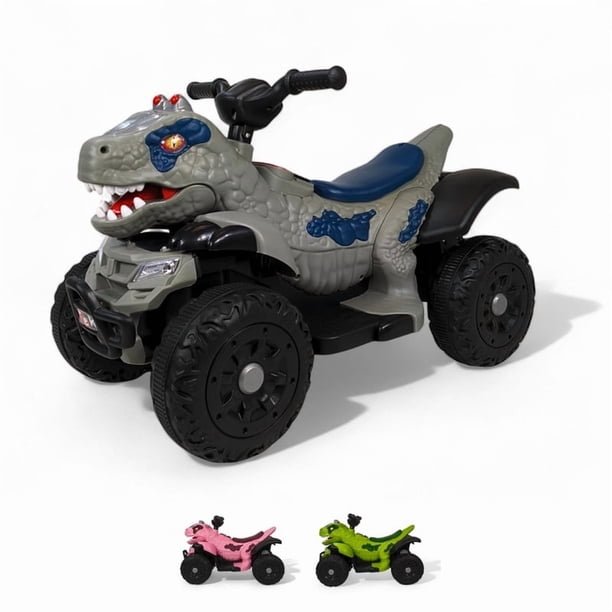 Cuatrimoto Eléctrica Infantil D/ Dinosaurio TEK-1818