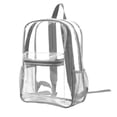 thumbnail image 1 of Xihbxyly Mochila Transparente, Apta para Estadios, con Múltiples Bolsillos, Fácil Acceso para Eventos Deportivos, Conciertos y Festivales. Vinilo Duradero. Tamaño: 28 X 38 X 12,7 Cm., 1 of 1