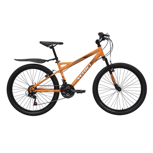 Bicicleta Veloci TRX M/Rig Rodada 24 Naranja De Montaña