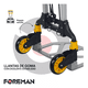 thumbnail image 3 of Diablo De Carga Plegable 100 Kg Altura Ajustable Resistente Amarillo, 3 of 5
