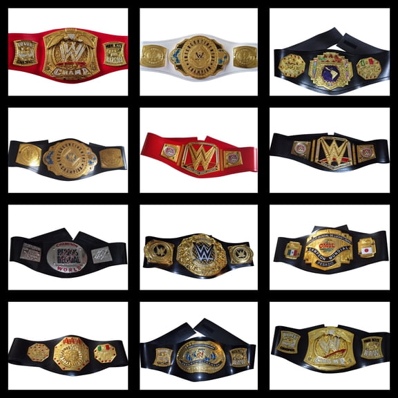 Juguete cinturón lucha libre campeonato wwe aaa cmll wrestling niños adultos