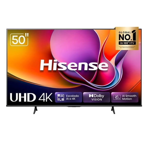 TV Hisense 50 pulgadas 4K Ultra HD Smart TV LED 50A6NV