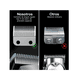 thumbnail image 4 of Kit De Cortapelos Profesional Hombres Recortador Pelo Barba Belug Plateado, 4 of 5