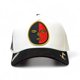 thumbnail image 2 of VAGO Style Gorra de Natanael Cano Eleggua Blanca con Visera Curva Snapback, 2 of 5