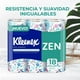 thumbnail image 4 of Papel higiénico Kleenex Zen 18 rollos de 230 hojas dobles, 4 of 4